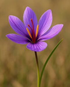 گلبرگ زعفران: طلای بنفش فراموش شده! 1 گلبرگ زعفران